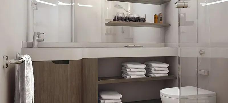 Egyágyas erkélyes kabin 2