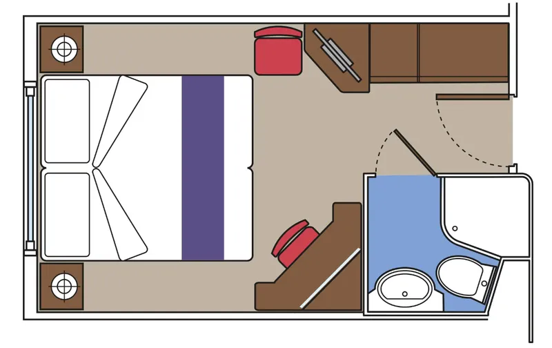 豪华海景小型客房（受阻挡的视野）FANTASTICA 2