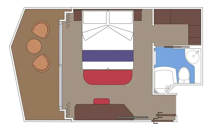 Kamar Deluxe Balkon dengan Pemandangan Promenade & Laut Fantastica 6