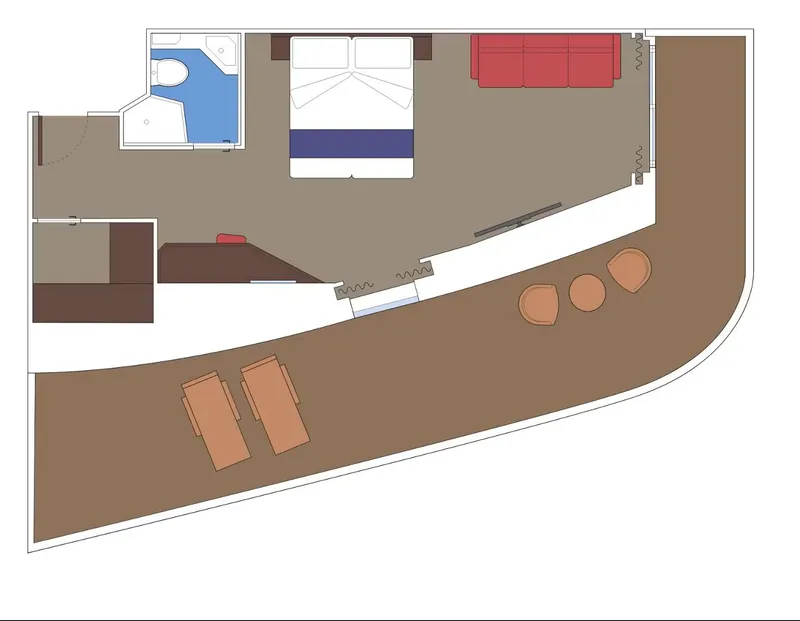 带露台的高级套房 3