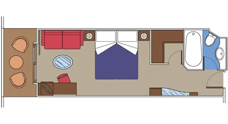 MSC Yacht Club Deluxe Suite 2