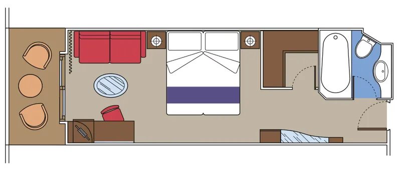 MSC YACHT CLUB DELUXE SUITE 3