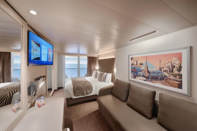 Balkon Mewah dengan Pemandangan Sebahagian Fantastica 1