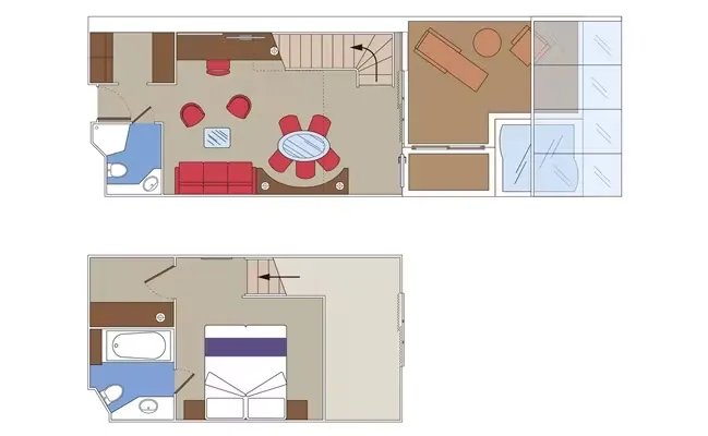 Duplexový apartmán Yacht Club s vířivkou 6