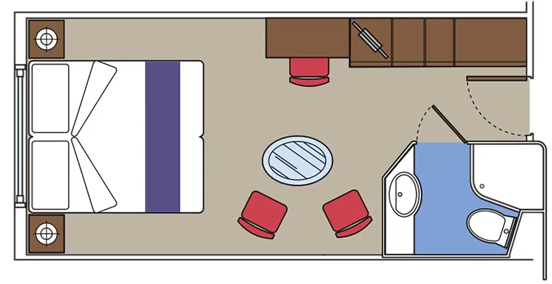 Deluxe Ocean View dengan Pemandangan Terhalang Fantastica 2