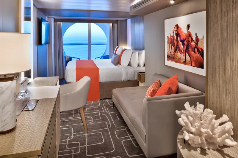 Deluxe Porthole View with Veranda Stateroom