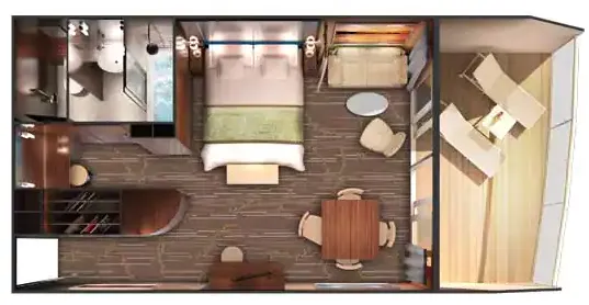 Forward-Facing Penthouse with Large Balcony 2