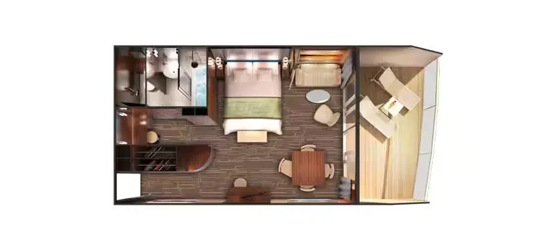 İleriye Bakan Penthouse ile Geniş Balkon 2