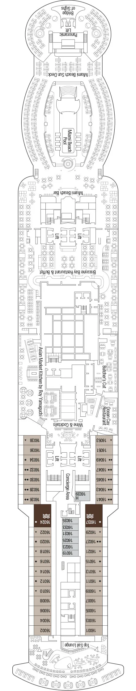 Puntea 16 - Plaja Miami