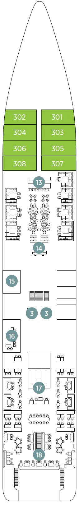 Deck 3 Emerald
