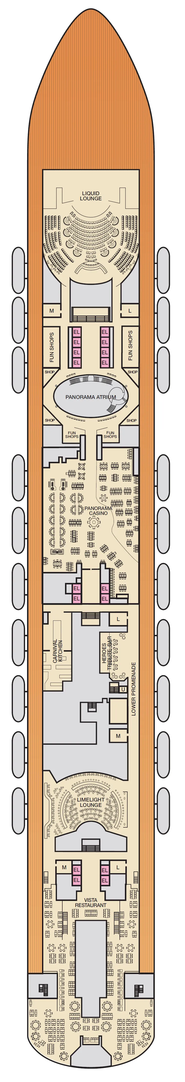 Deck 4 - Mezzanine
