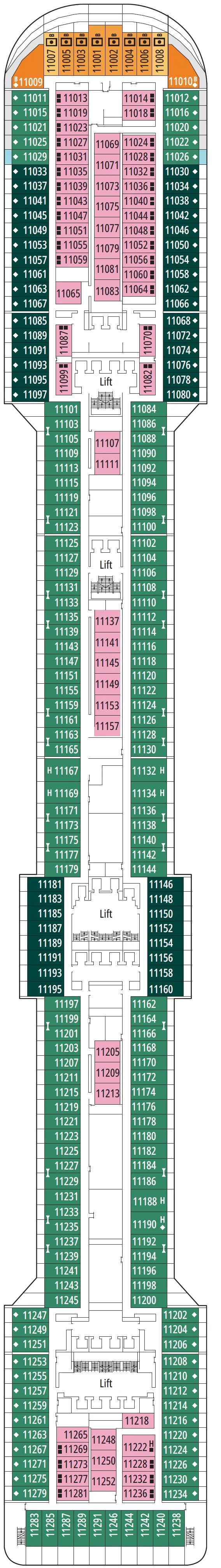 Dæk 11 - Caravaggio