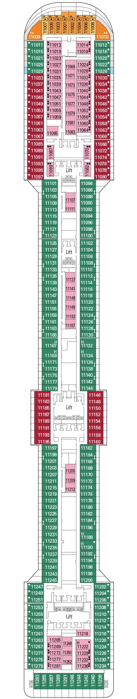 Κατάστρωμα 11 - Meraviglia