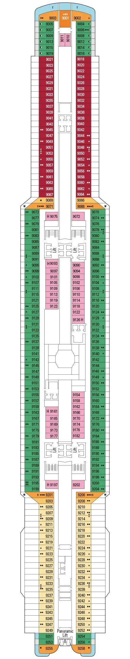 Dæk 9 - Tyrrhenske Hav