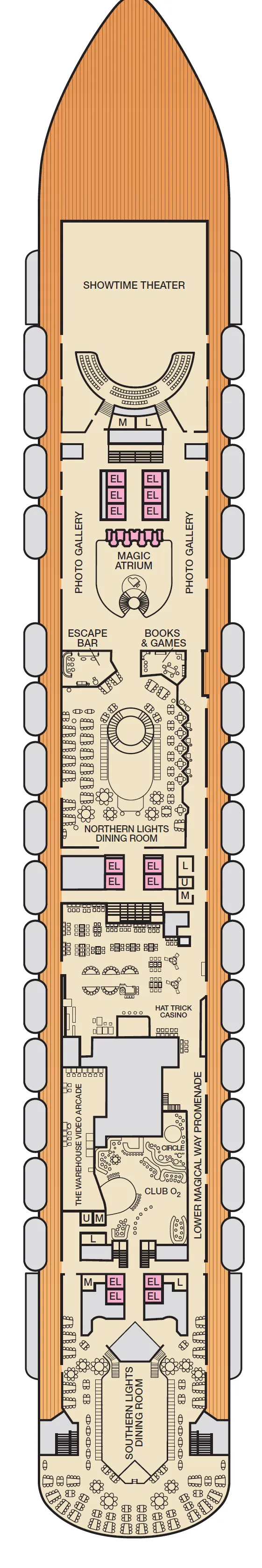 Deck 4 - Mezzanine