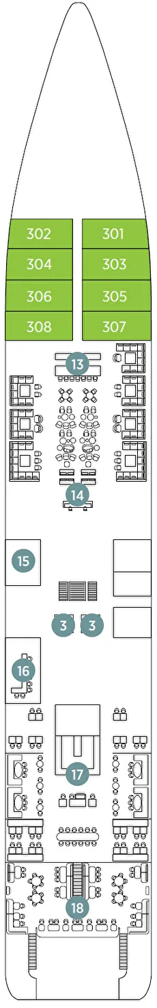 Deck 3 Emerald