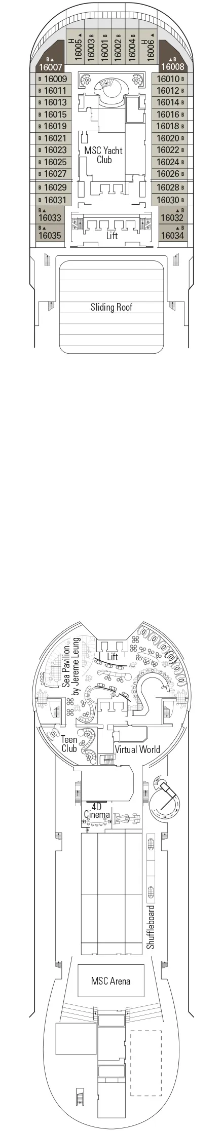 Dæk 16 - Michelangelo