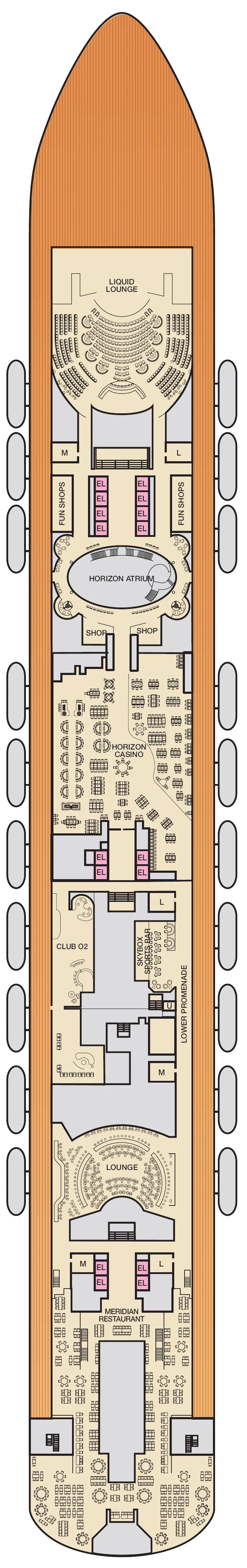 Deck 4 - Mezzanine