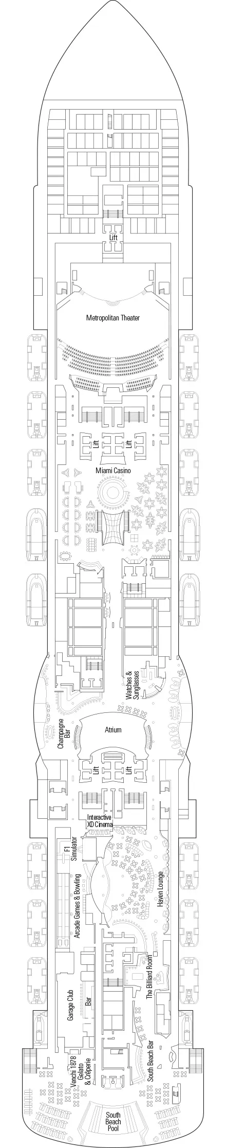 Puntea 7 - Plaja de Sud