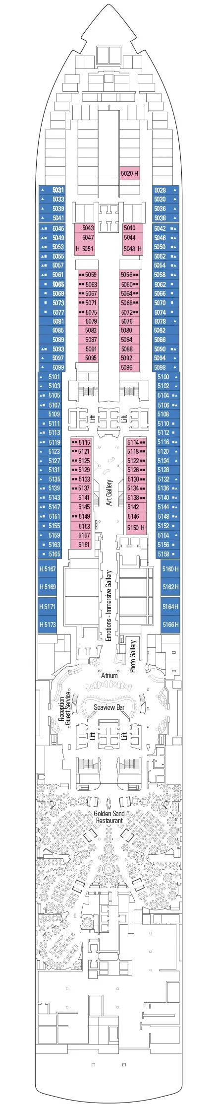 Dæk 5 - Middelhavet