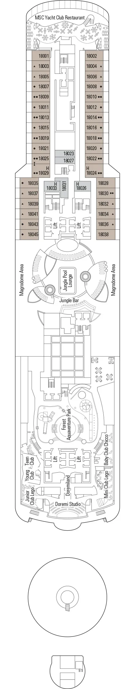 Puntea 18 - Paradisul Plajei