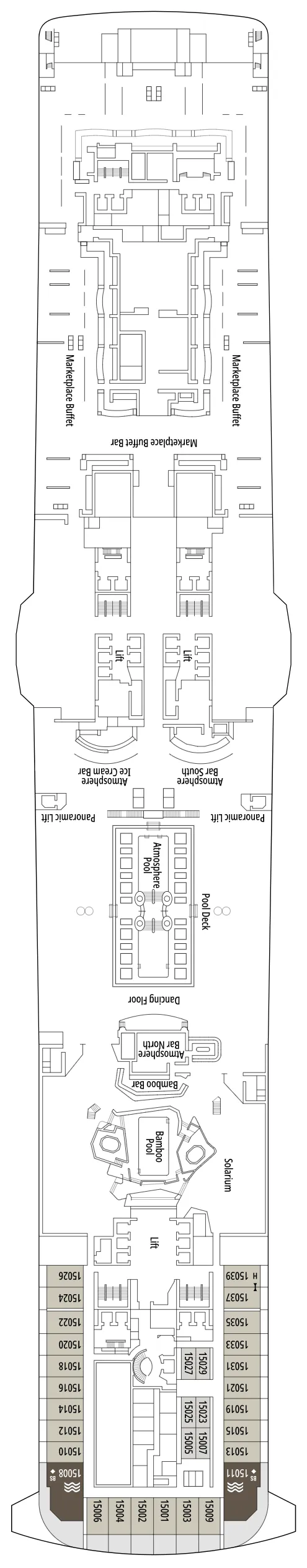 Paluba 15 - Toranj Eiffel