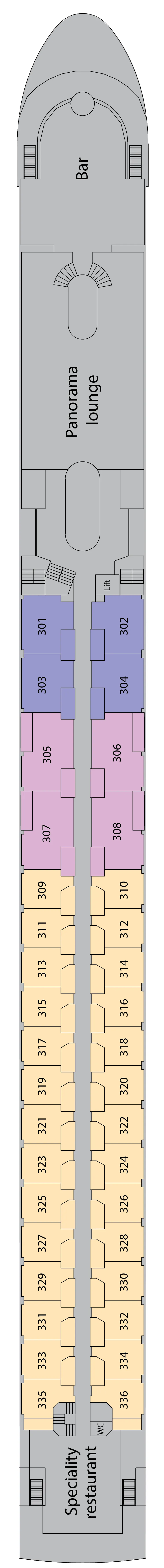 Diamond (Upper) Deck