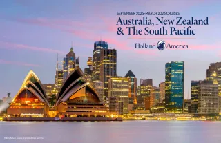 Holland America Line, Australia, New Zealand, & The South Pacific Planner 2025 2026