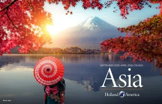 Holland America Line, Asia Cruises Planner 2025 2026