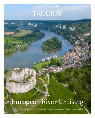 Tauck European River Cruising 2026