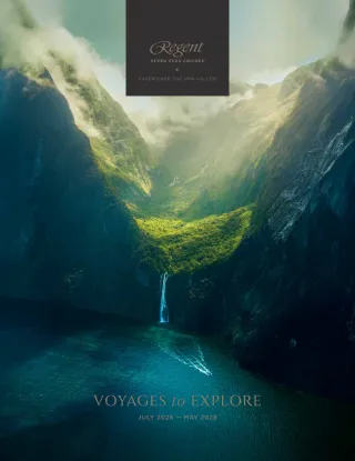 Regent Seven Seas Cruises Voyages To Explore 2026   2028