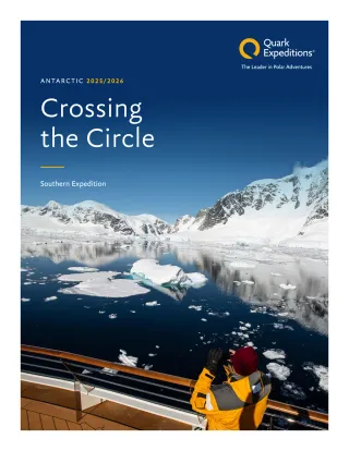 Quark Expeditions Crossing The Circle Antarctic 2025 2026