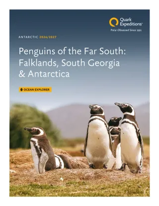 Quark Expeditions Ocean Explorer Penguins Of The Far South 2026 2027