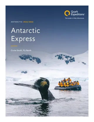 Quark Expeditions Antarctic Express Cruise South Fly North 2025 2026
