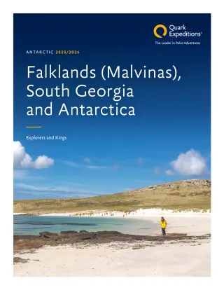 Quark Expeditions Falklands South Georgia And Antarctica 2025 2026