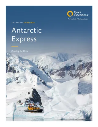 Quark Expeditions Antarctic Express Crossing The Circle 2025 2026