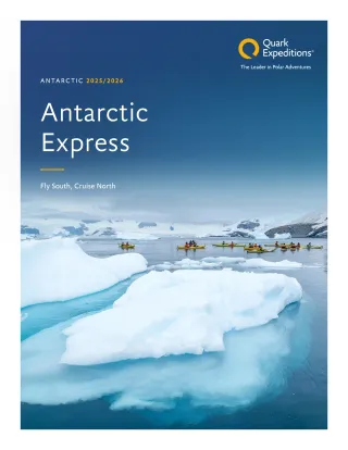 Quark Expeditions Antarctic Express Fly South Cruise North 2025 2026