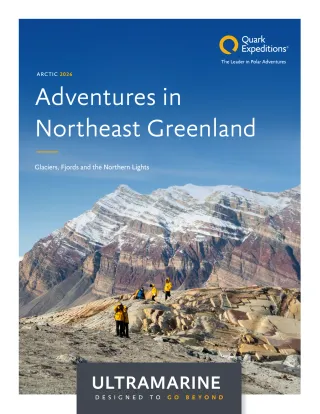 Quark Expeditions Ultramarine Adventures In Northeast Greenland Arctic 2026