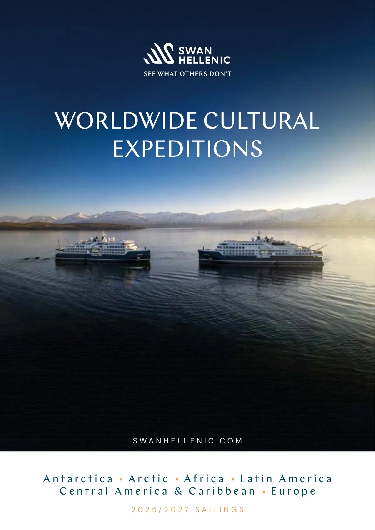 Swan Hellenic Worldwide Cultural Expeditions 2025 2027
