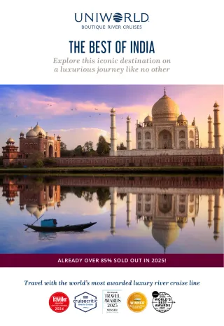 Uniworld Boutique River Cruises, The Best Of India