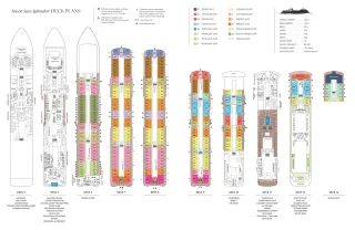 Regent Seven Seas Cruises Seven Seas Splendor Deck Plan