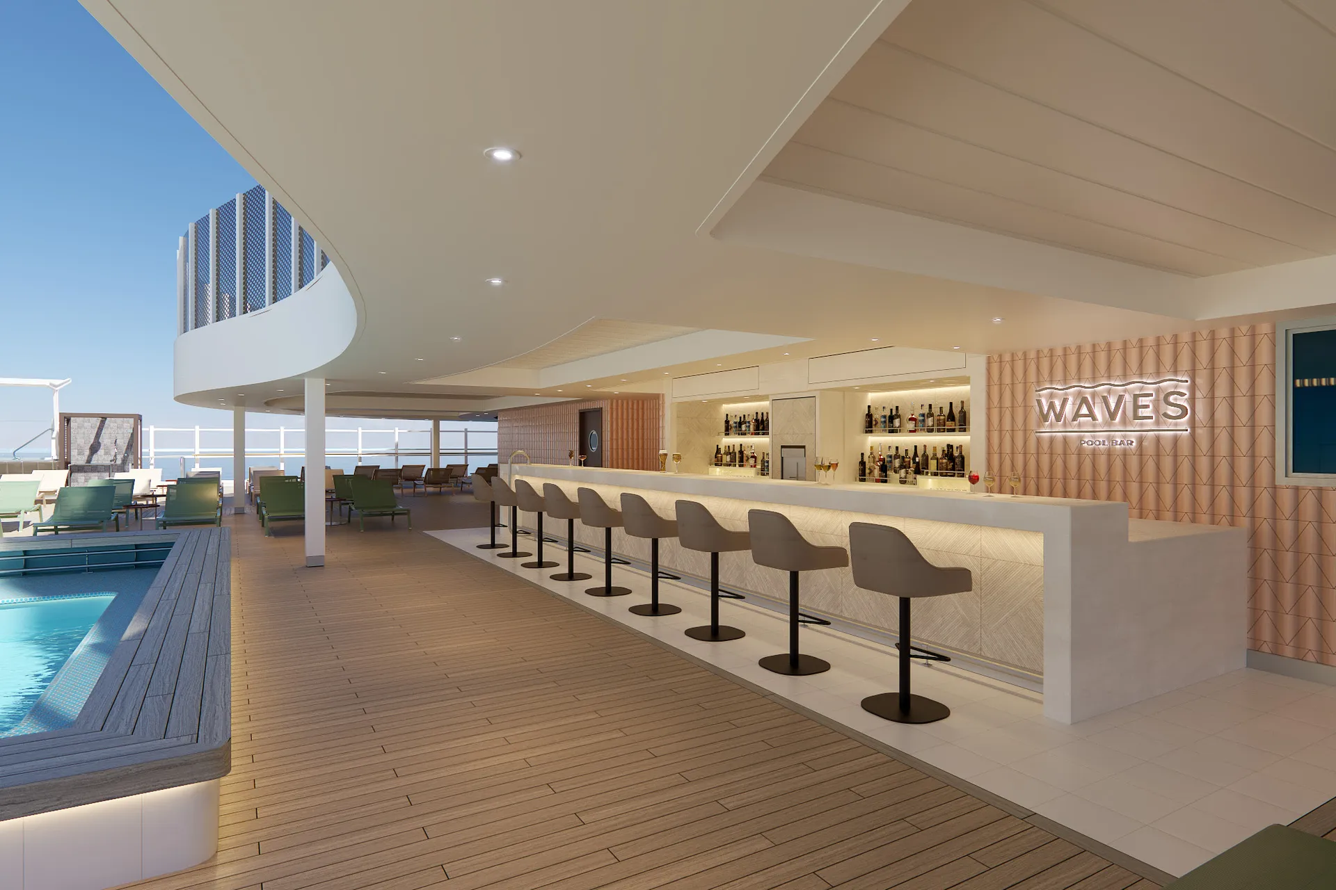 Waves Pool Bar 2