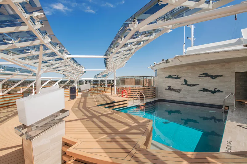 MSC Yacht Club Sundeck & Pool