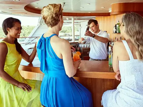 At Sea