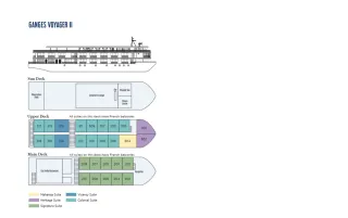 Uniworld Ganges Voyager Ii   Deck Plan