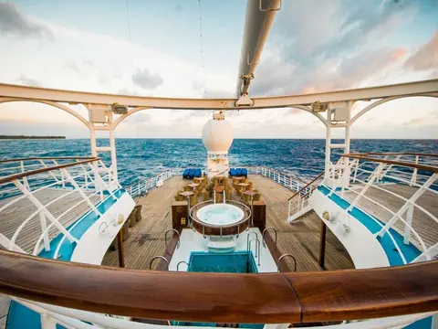 At Sea