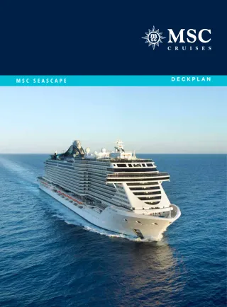 Msc Cruises Msc Seascape Deck Plan