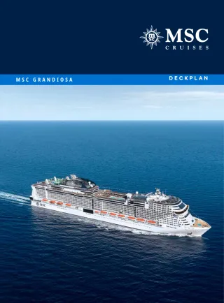 Msc Cruises Msc Grandiosa Deck Plan