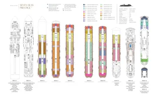 Regent Seven Seas Cruises Seven Seas Prestige Deck Plan