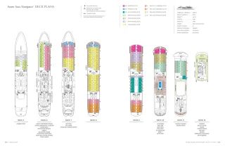 Regent Seven Seas Cruises Seven Seas Navigator Deck Plan